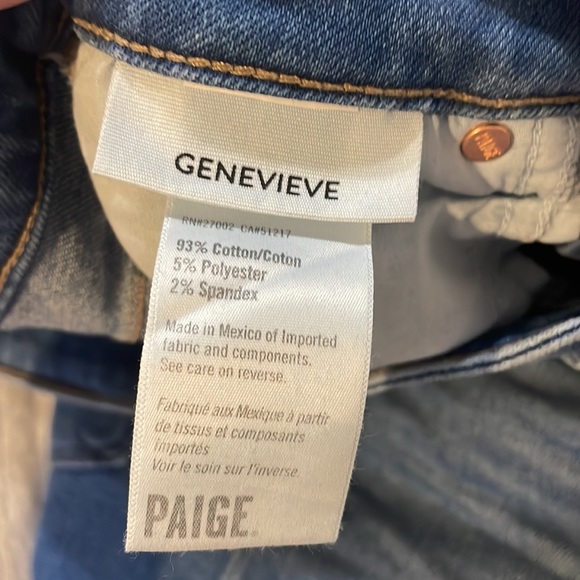 Paige Genevieve high rise flare jeans - Picture 7 of 7